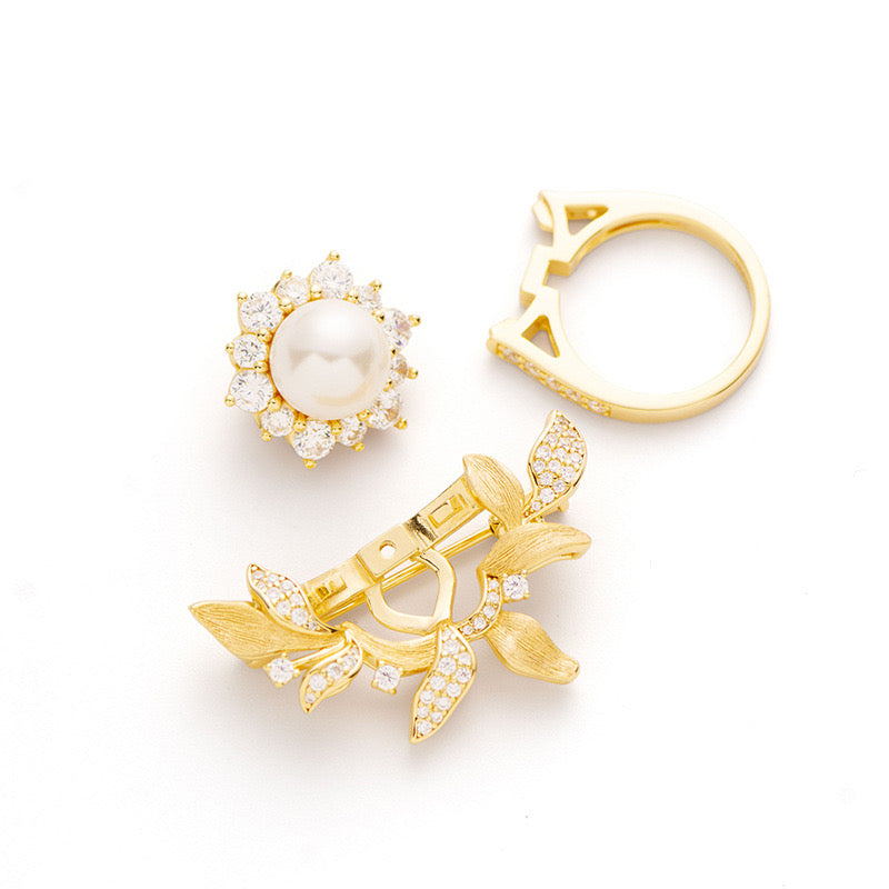 Pearl 2 Ways Brooch｜S925 Sterling Silver