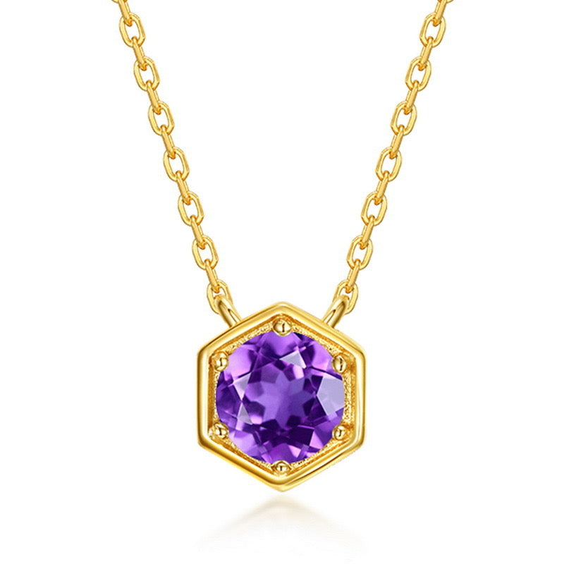 Natural Colorful Gemstone Candy Necklace｜S925 Sterling Silver 10K Gold Plated