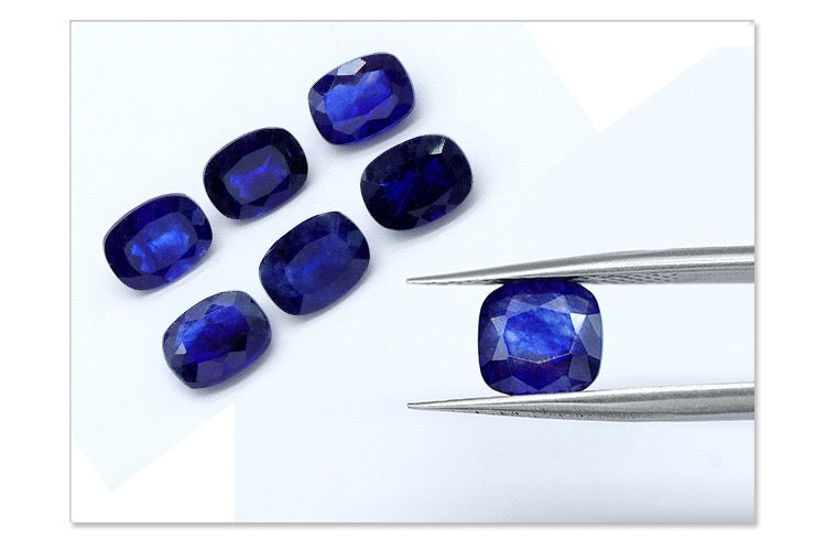 Natural Royal Blue Sapphire｜Recktangle |1Pc｜Size: 4-8mm｜0.05-5.0ct