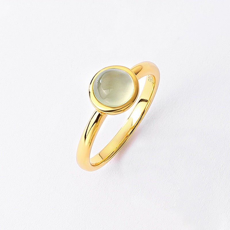 Natural Colorful Gemstone Candy Rings｜S925 Sterling Silver 10K Gold Plated