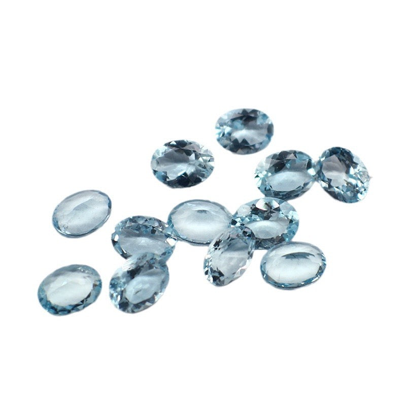 Natural  Aquamarine｜Oval |1Pc｜Size: 2-9mm