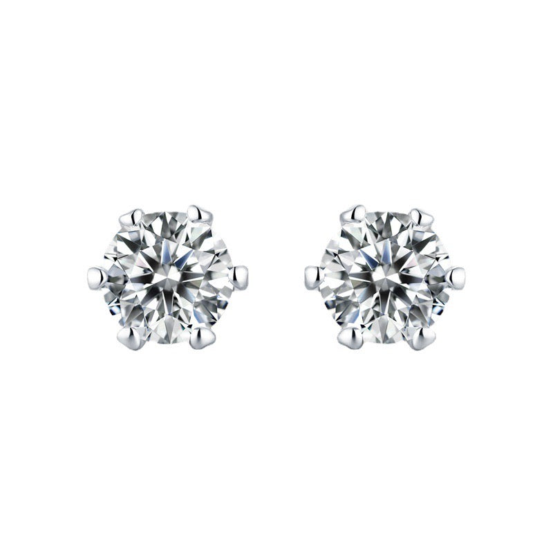 Moissanite Earrings GRA Certified D Color｜S925 Sterling Silver